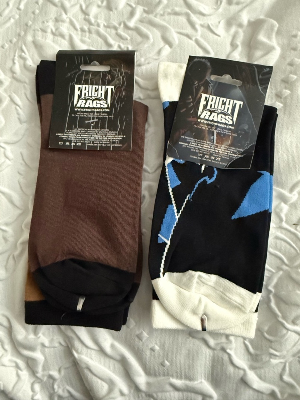The Thing and The Slaughtered Lamb Graphic Crew Socks - Picture 3 of 3